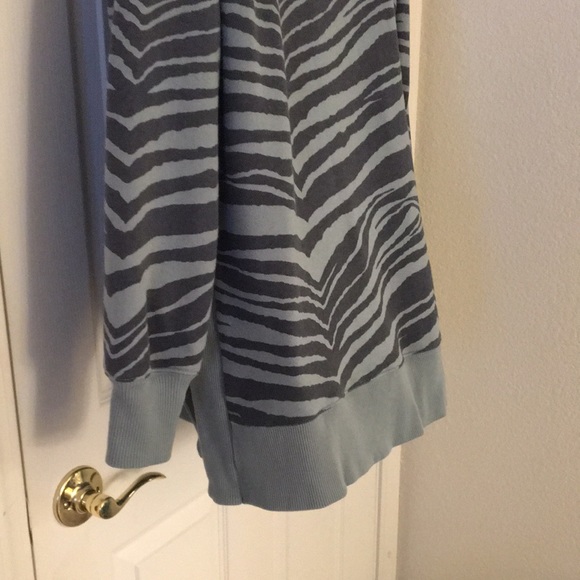 Sage Green Animal Print Sweatshirt - Picture 13 of 15